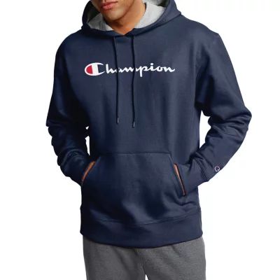 Champion Powerblend Fleece Mens Long Sleeve Hoodie