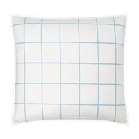 Fieldcrest Windowpane Reversible Euro Sham