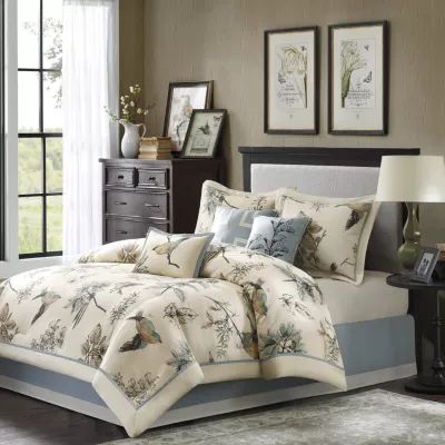 Madison Park Pierce 7-pc. Nature Comforter Set