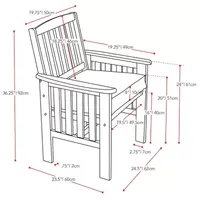 Corliving Patio Dining Chair