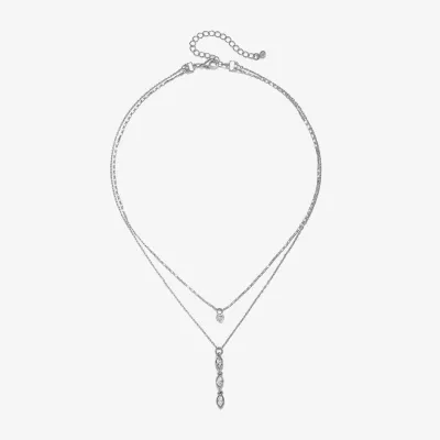 Bijoux Bar Delicates 16 Inch Link Strand Necklace