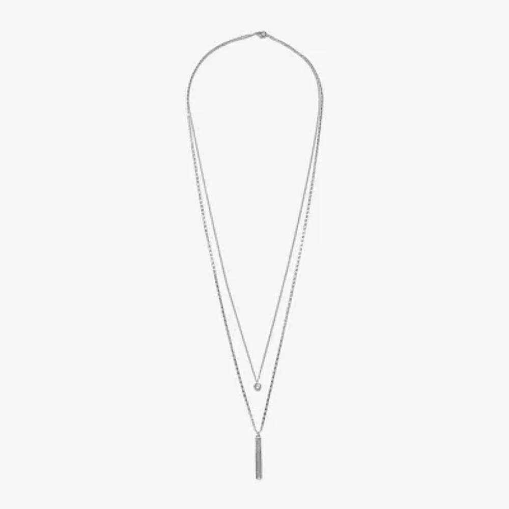 Bijoux Bar Delicates 19 Inch Bar Strand Necklace