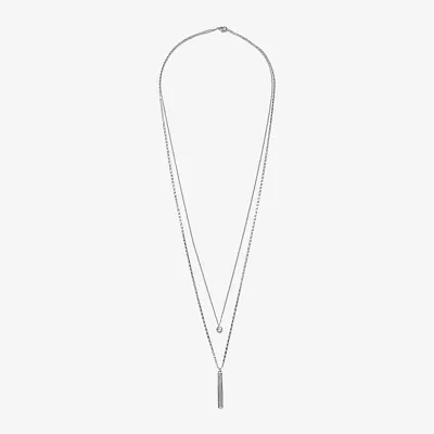 Bijoux Bar Delicates 19 Inch Bar Strand Necklace