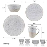 Pfaltzgraff Bexley 16pc Dinnerware Set