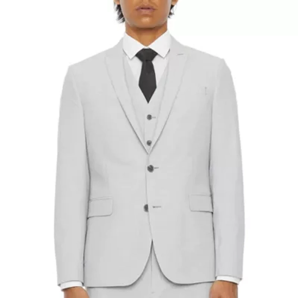 J. Ferrar 360 Mens Slim Fit Suit Jacket