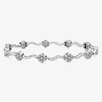 Diamond Blossom 1/4 CT.T.W. Natural Diamond Bracelet