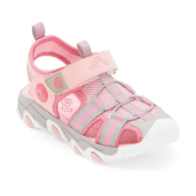 Thereabouts Little & Big Girls Sofia Criss Cross Strap Gladiator Sandals