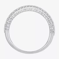 1 CT. T.W. Natural White Diamond 10K Gold Anniversary Wedding Band