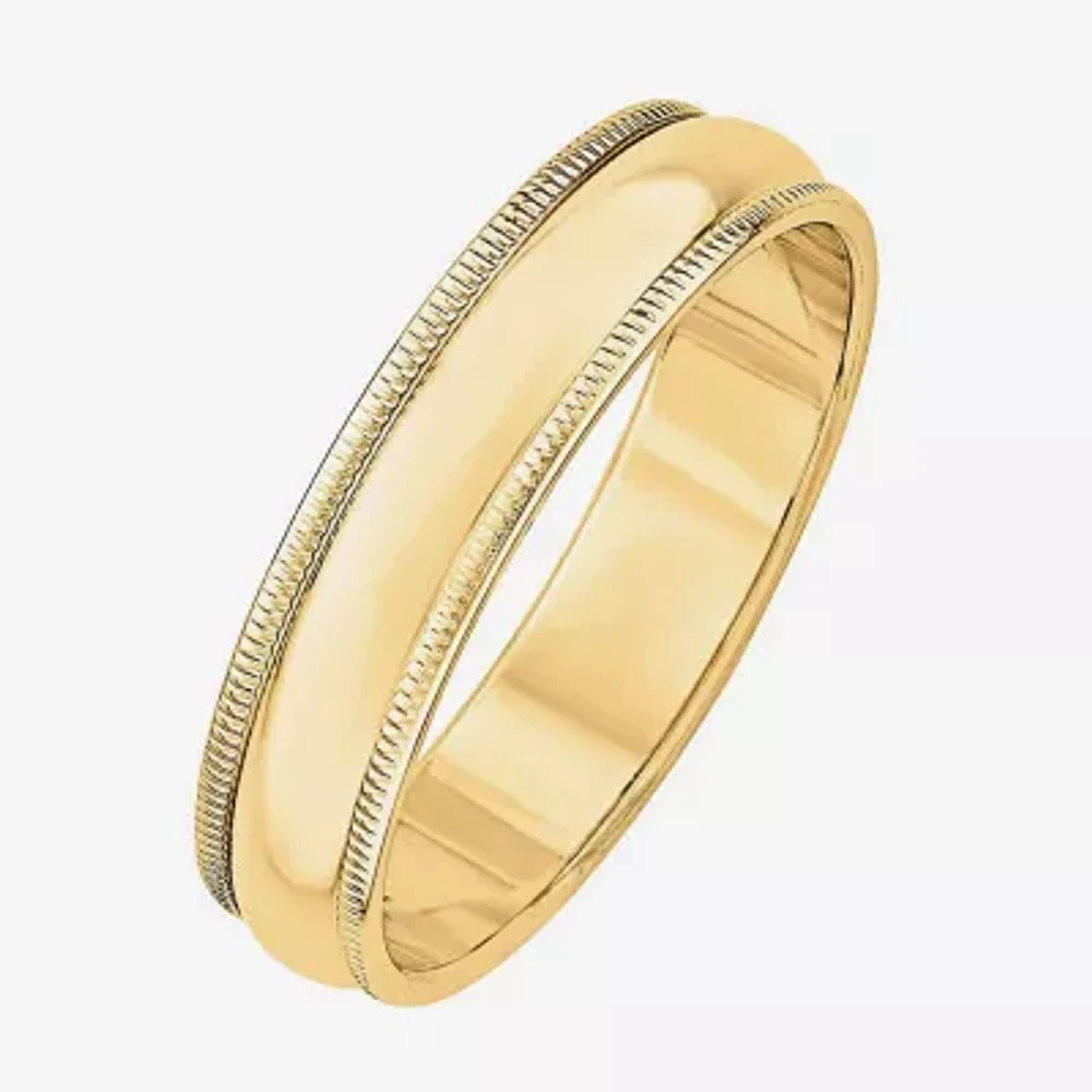 5MM 14K Gold Wedding Band