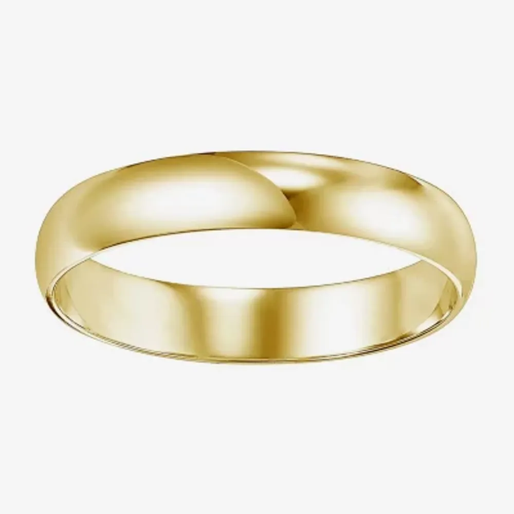 4MM 14K Gold Wedding Band