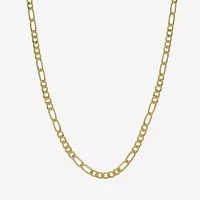 10K Yellow Gold 2.9mm 18" Hollow Figaro Chain