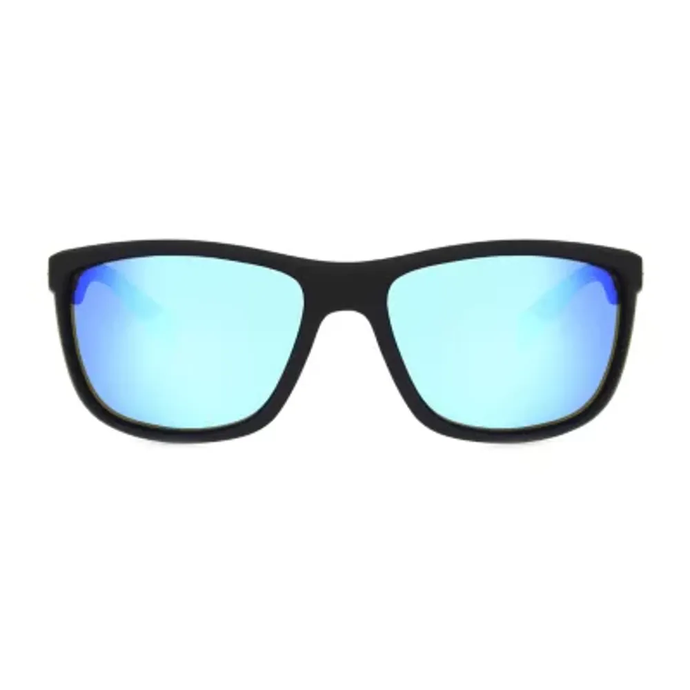 Xersion Mens UV Protection Polarized Rectangular Sunglasses