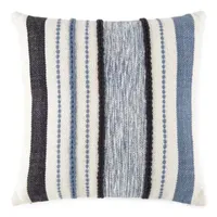 Linden Street Nubby Stripe Square Throw Pillows