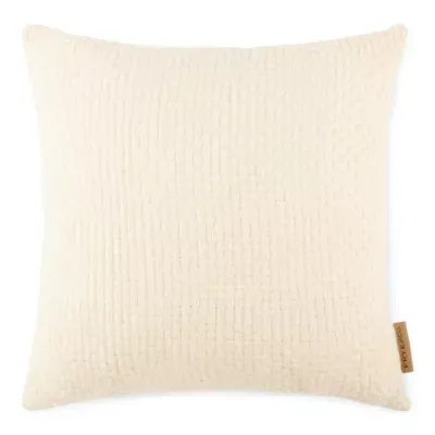 Frye and Co. Basketweave Square Throw Pillow