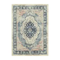 Maples Willa Distressed Persian Stain Resistant Indoor Rectanglar Area Rug