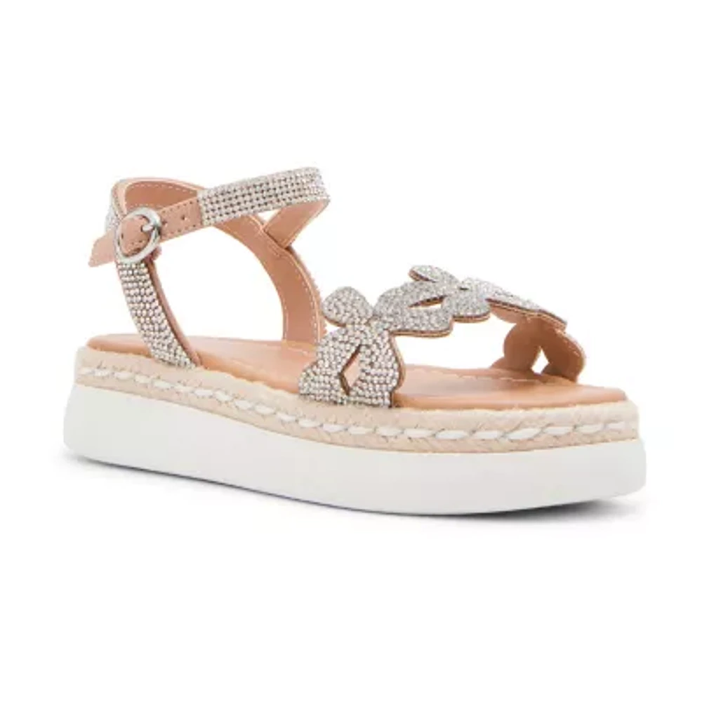 Madden Girl Lucina Little & Big  Girls Footbed Sandals