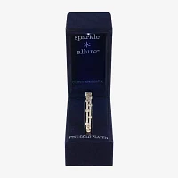 Sparkle Allure 14K Gold Over Brass Round Bangle Bracelet