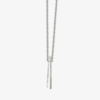 Personalized 14K Gold Over Silver Family Name Pendant Necklace