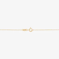 Womens White Crystal 14K Gold Over Silver Butterfly Pendant Necklaces