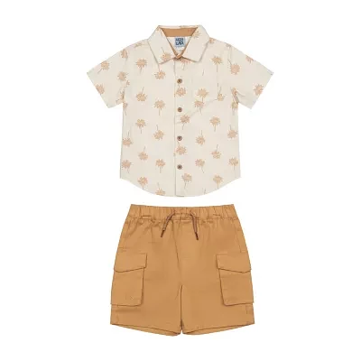 Little Lad Toddler Boys 2-pc. Short Set