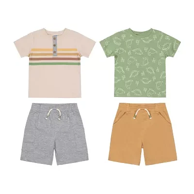 Little Lad Toddler Boys 4-pc. Short Set