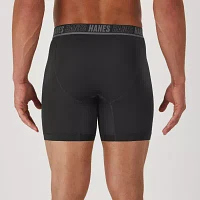Hanes Moves X-Temp Performance Mens 4 Pack Boxer Briefs