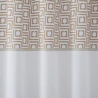 Liz Claiborne Logo Shower Curtain