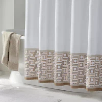 Liz Claiborne Logo Shower Curtain