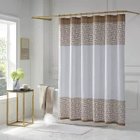 Liz Claiborne Logo Shower Curtain