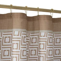 Liz Claiborne Logo Shower Curtain