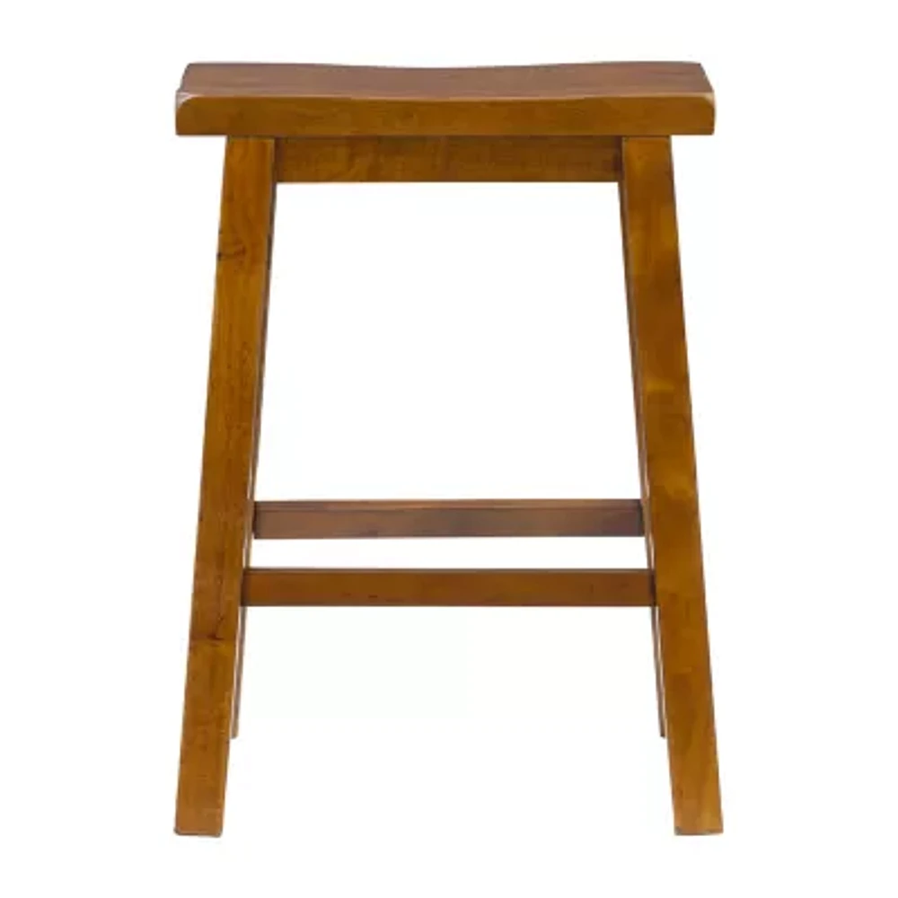 Barberry Counter Height Stool in Honey Brown