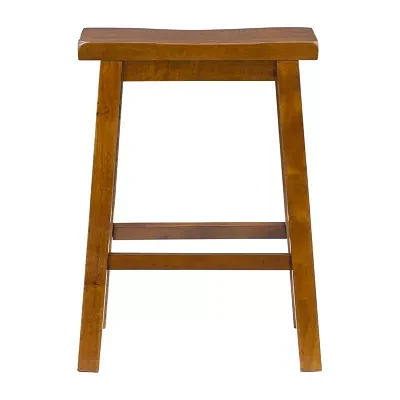 Barberry Counter Height Stool in Honey Brown
