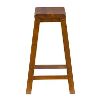 Barberry Counter Height Stool in Honey Brown
