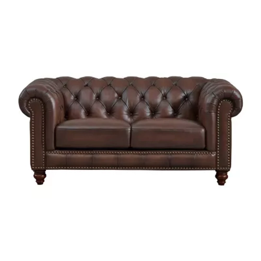Alton Roll Arm Upholstered Loveseat