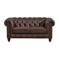 Alton Roll Arm Upholstered Loveseat