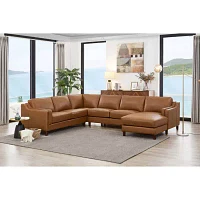 Bella Upholstered Right Chaise Sectional