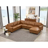 Bella Upholstered Right Chaise Sectional