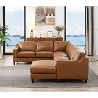 Bella Upholstered Right Chaise Sectional