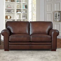 Brookfield Upholstered Roll Arm Loveseat