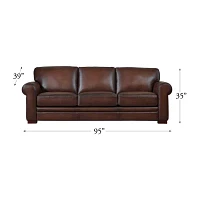 Brookfield Roll Arm Upholstered Sofa