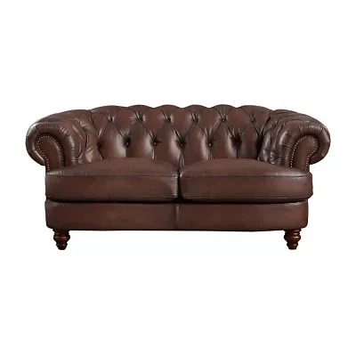 Newport Roll Arm Upholstered Loveseat