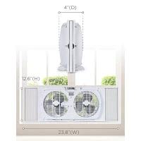 Black+Decker 9 " Dual Window Fans