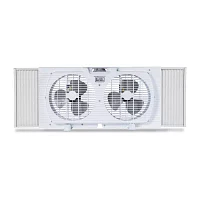 Black+Decker 9 " Dual Window Fans