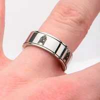 Star Wars® Stainless Steel R2D2 Spinner Ring