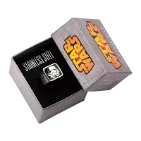 Star Wars® Stainless Steel Stormtrooper Square Top Ring