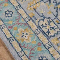 Momeni Tangier 30 Bordered Hand Tufted Indoor Rectangular Accent Rug