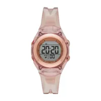 Womens Digital Pink Strap Watch Fmdjo177