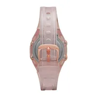 Womens Digital Pink Strap Watch Fmdjo177