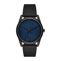 Mens Black Strap Watch Fmdjo178