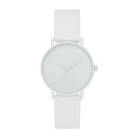 Womens White Strap Watch Fmdjo180